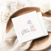 Magical Rainbow Unicorn Baby Shower Party Servet