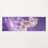 Magical Rainbow Unicorn  Personalized  Yogamat (Voorkant (horizontaal))