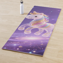 Magical Rainbow Unicorn  Personalized  Yogamat