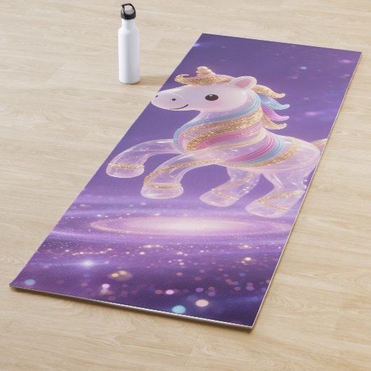 Magical Rainbow Unicorn  Personalized  Yogamat (In situ)
