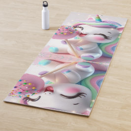 Magical Rainbow Unicorn  Personalized  Yogamat
