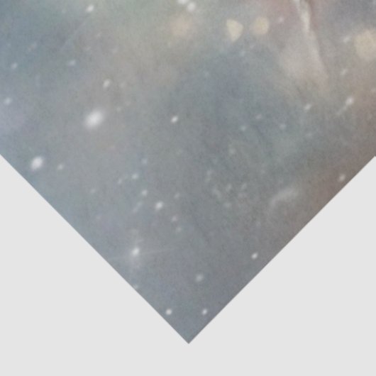 Magical Rainbow Unicorn Portrait Decoupage  Tissuepapier (Detail)