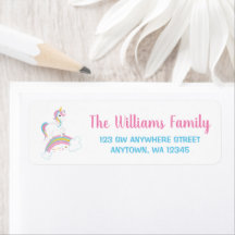 Magical Rainbow Unicorn Return-adres