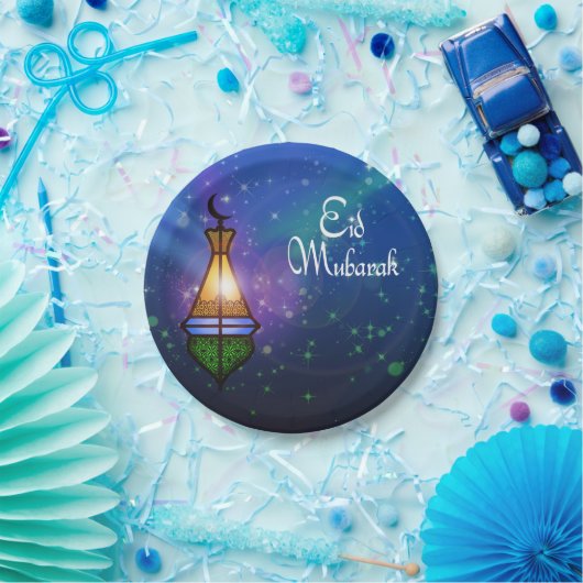 Magical Ramadan Lantern - Paper Plate Papieren Bordje (Feest)