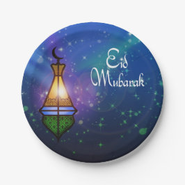 Magical Ramadan Lantern - Paper Plate Papieren Bordje