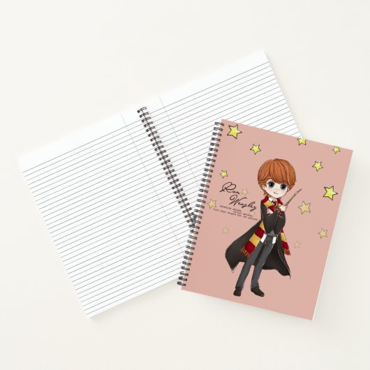 Magical Ron Weasley Waterverf Notitieboek (Binnen)