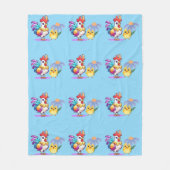 Magical Rooster Boys Fleece Blanket (Voorkant)