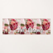 Magical rose background name Personalized  Yogamat (Voorkant (horizontaal))