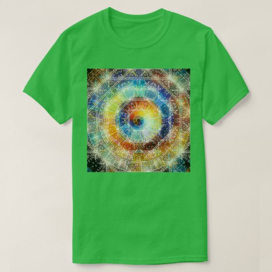Magical Rune Spell 1452 T-shirt (Design voorkant)