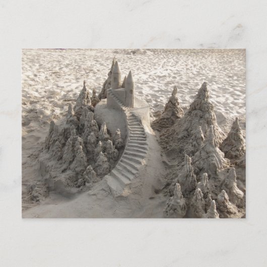 Magical Sand Castle Briefkaart (Voorkant)