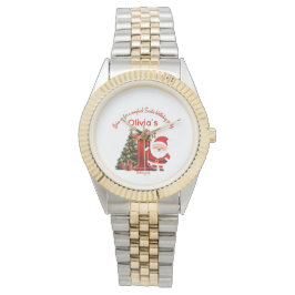 Magical Santa Birthday Design for Kids Horloge