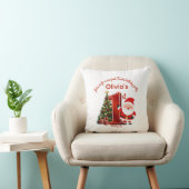 Magical Santa Birthday Design for Kids Kussen (Stoel)