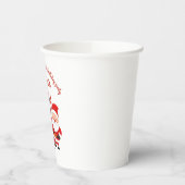 Magical Santa Birthday Design for Kids Papieren Bekers (Links)