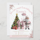 Magical Santa Birthday Invitation – 11th Birthday Bedankkaart (Voorkant)
