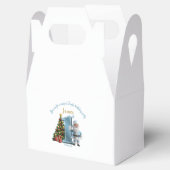 Magical Santa Birthday Invitation – 1st Birthday Bedankdoosjes (Geopend)