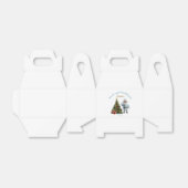 Magical Santa Birthday Invitation Bedankdoosjes (Uitgevouwen)