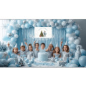 Magical Santa Birthday Invitation Spandoek