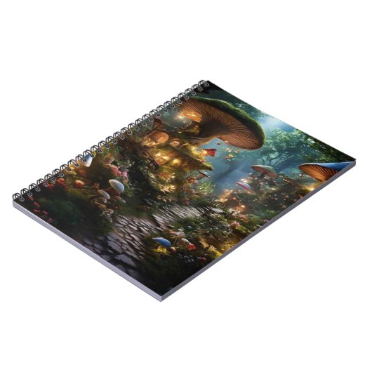 Magical Shroom Forest Notitieboek (Linkerzijde)