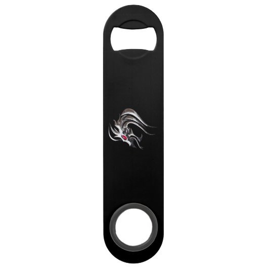 Magical Silver Dragon Speed Flessenopener (Voorkant)