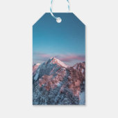 Magical sky boven berg Storžič, Slovenië Cadeaulabel (Achterkant)