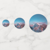 Magical sky boven berg Storžič, Slovenië Confetti (Achterkanten)