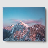 Magical sky boven berg Storžič, Slovenië Gastenboek (Achterkant)