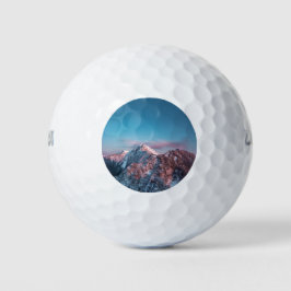 Magical sky boven berg Storžič, Slovenië Golfballen