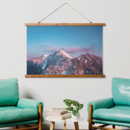 Magical sky boven berg Storžič, Slovenië Hangend Wandkleed