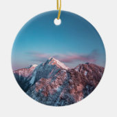 Magical sky boven berg Storžič, Slovenië Keramisch Ornament (Voorkant)
