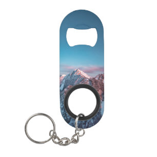 Magical sky boven berg Storžič, Slovenië Mini Flessenopener