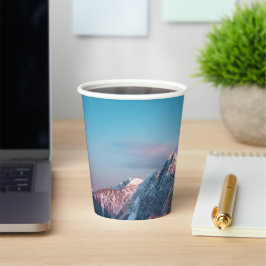 Magical sky boven berg Storžič, Slovenië Papieren Bekers