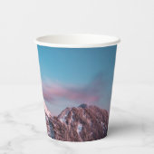 Magical sky boven berg Storžič, Slovenië Papieren Bekers (Achterkant)