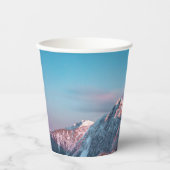 Magical sky boven berg Storžič, Slovenië Papieren Bekers (Voorkant)