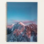 Magical sky boven berg Storžič, Slovenië Planner (Voorkant)