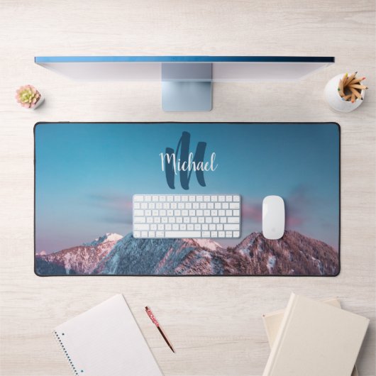 Magical sky monogram berg Storžič Slovenië Bureaumat (Kantoor 1)