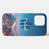 Magical sky monogram berg Storžič Slovenië Case-Mate iPhone Case (Achterkant (horizontaal))