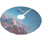 Magical sky monogram berg Storžič Slovenië Kerstboom Rok (Gekanteld)