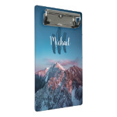 Magical sky monogram berg Storžič Slovenië Mini Klembord (Schuin)