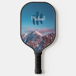 Magical sky monogram berg Storžič Slovenië Pickleball Paddle