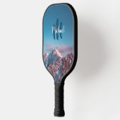 Magical sky monogram berg Storžič Slovenië Pickleball Paddle (Links)