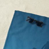 Magical sky monogram berg Storžič Slovenië Strandlaken (In situ)