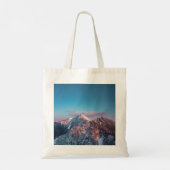 Magical sky monogram berg Storžič Slovenië Tote Bag (Achterkant)