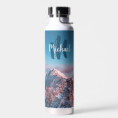 Magical sky monogram berg Storžič Slovenië Waterfles (Links)