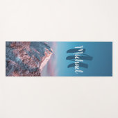 Magical sky monogram berg Storžič Slovenië Yogamat (Voorkant (horizontaal))