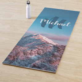 Magical sky monogram berg Storžič Slovenië Yogamat