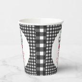 Magical Snow Wereldbol kerstfeest Papieren Bekers (Links)