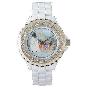 Magical Snowman Horloge