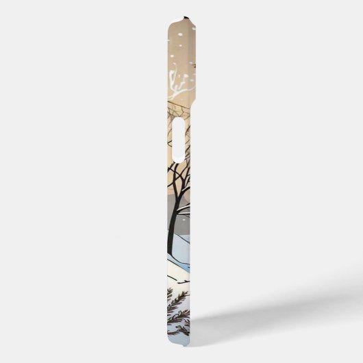Magical Snowy Nights Case-Mate iPhone Case (Achterkant / Rechts)