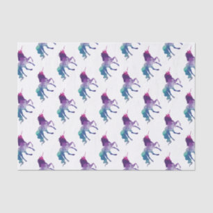 Magical Sparkly Prancing unicorn Tissuepapier