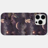 Magical Spooky Owl Moon Paarse Lantaarn Case-Mate iPhone Case (Achterkant (horizontaal))